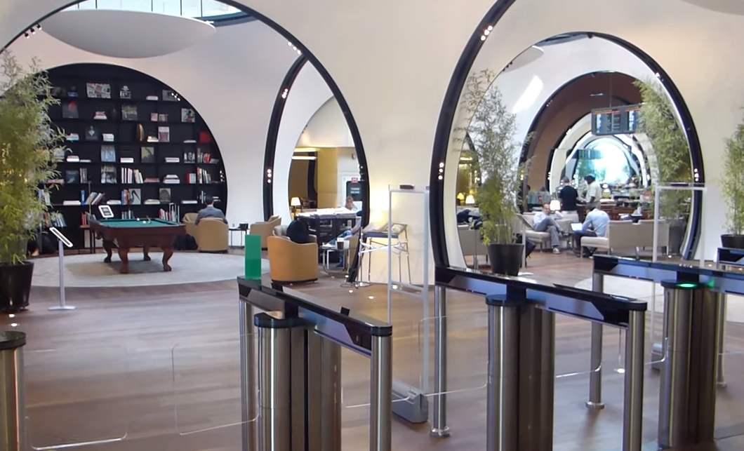 Turkish Airlines Revamped Business Class Lounge, Istanbul Turkey is a major hub  to Eastern and Western Europe.
