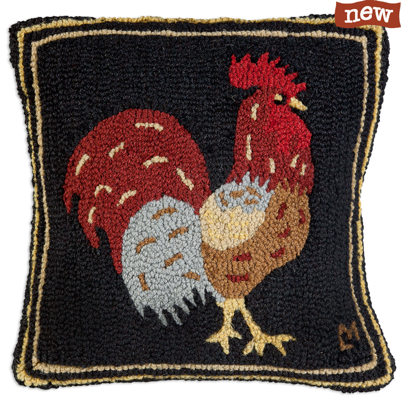 "Chanticleer Rooster" is a new addition to Autumn Harvest collection