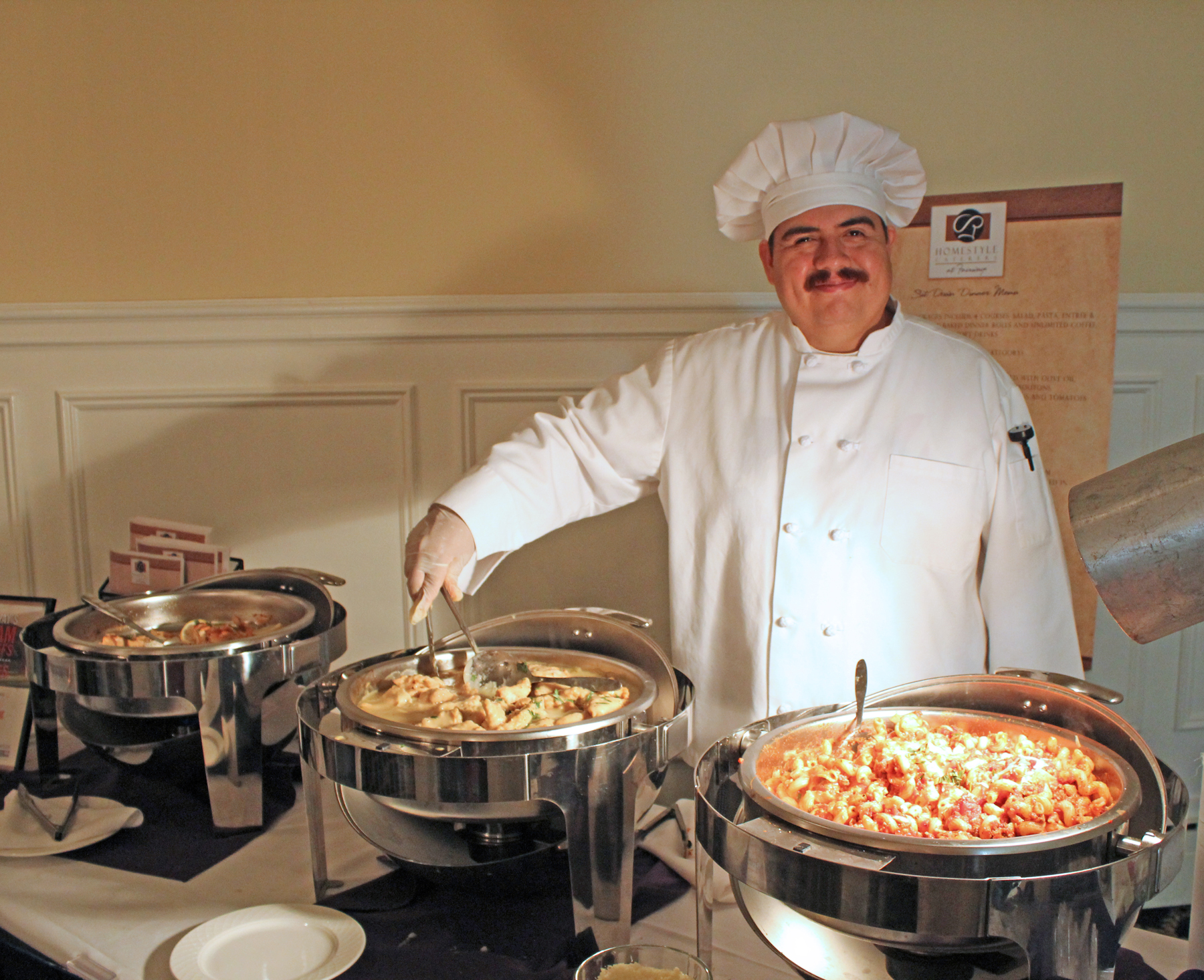 Homestyle Catering was one of more than two dozen restaurants featured at United Way's Best Chefs and Fine Wines event.