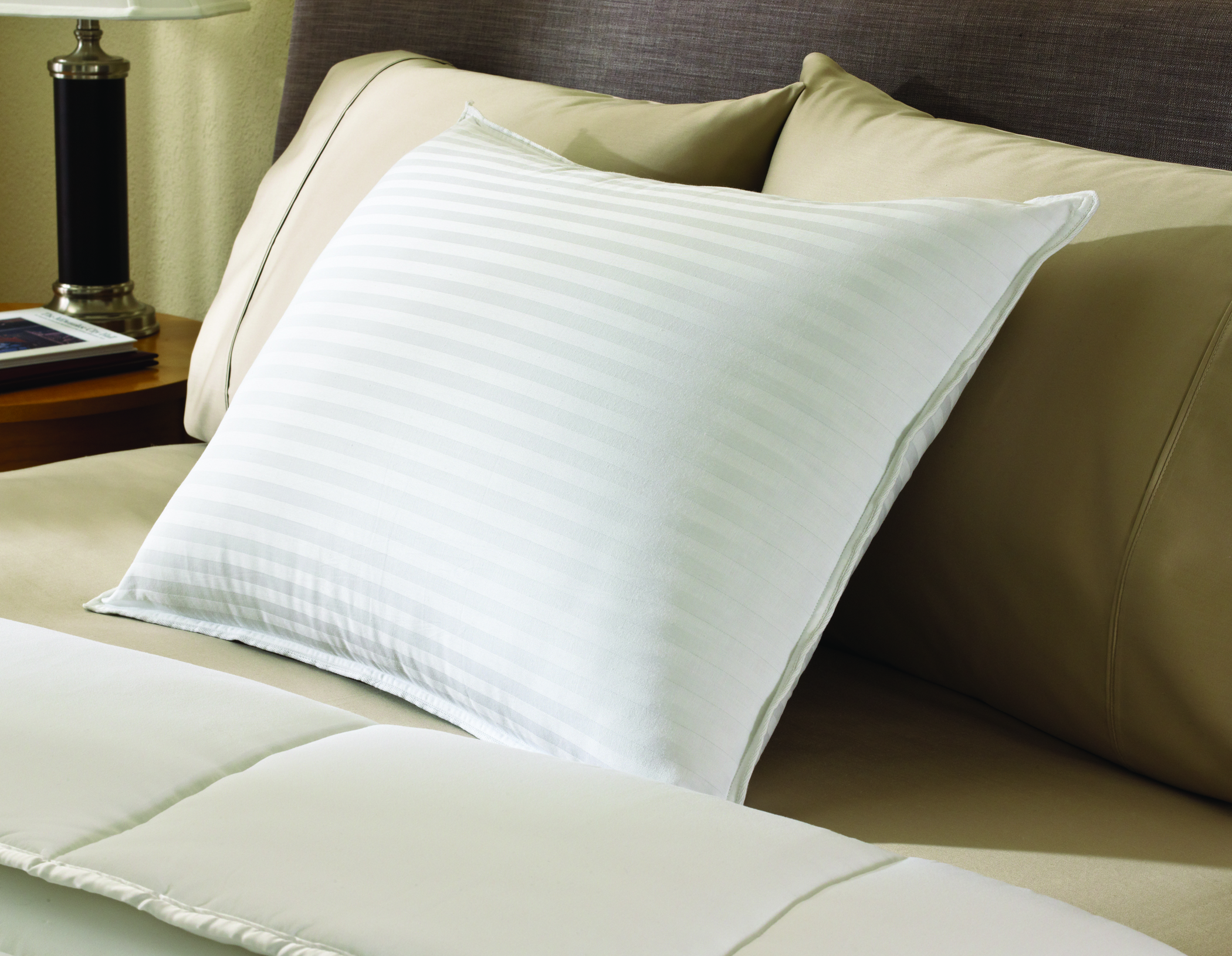 Brilliance® Gel Fiber Pillows from The Pillow Factory® division of Encompass Group, LLC offer a luxurious alternative to down filled pillows.