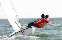 Dinghy Sailing Image With Insurance
