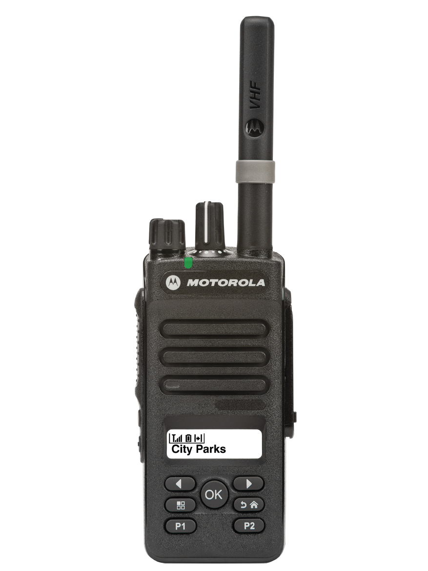 The Motorola XPR3500 two-way radio combines the best of two-way radio functionality and digital technology.