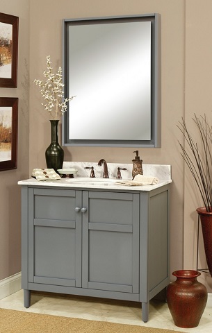 Haper 36″ Bathroom Wood Vanity Cabinet HP3621D From Sagehill Designs