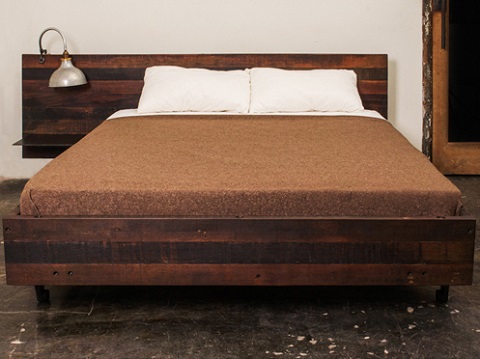 Andrew Queen Bed In Reclaimed Wood HGDA251 From Nuevo Living