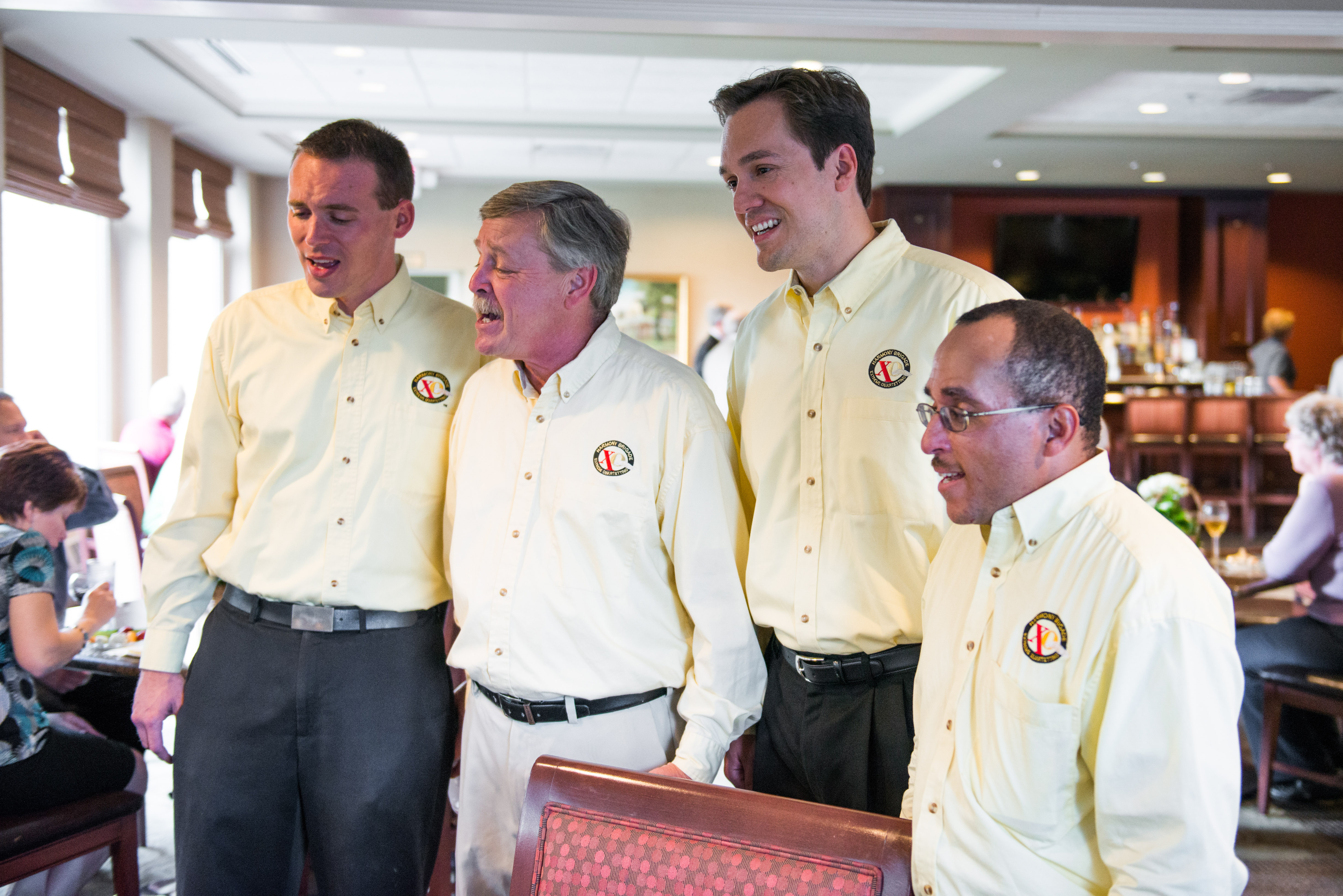 Smooth Transition provided barbershop singing at the Premier/NSSA event. (Cappa Brown Photography)