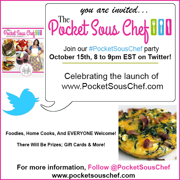 The Pocket Sous Chef Twitter Party