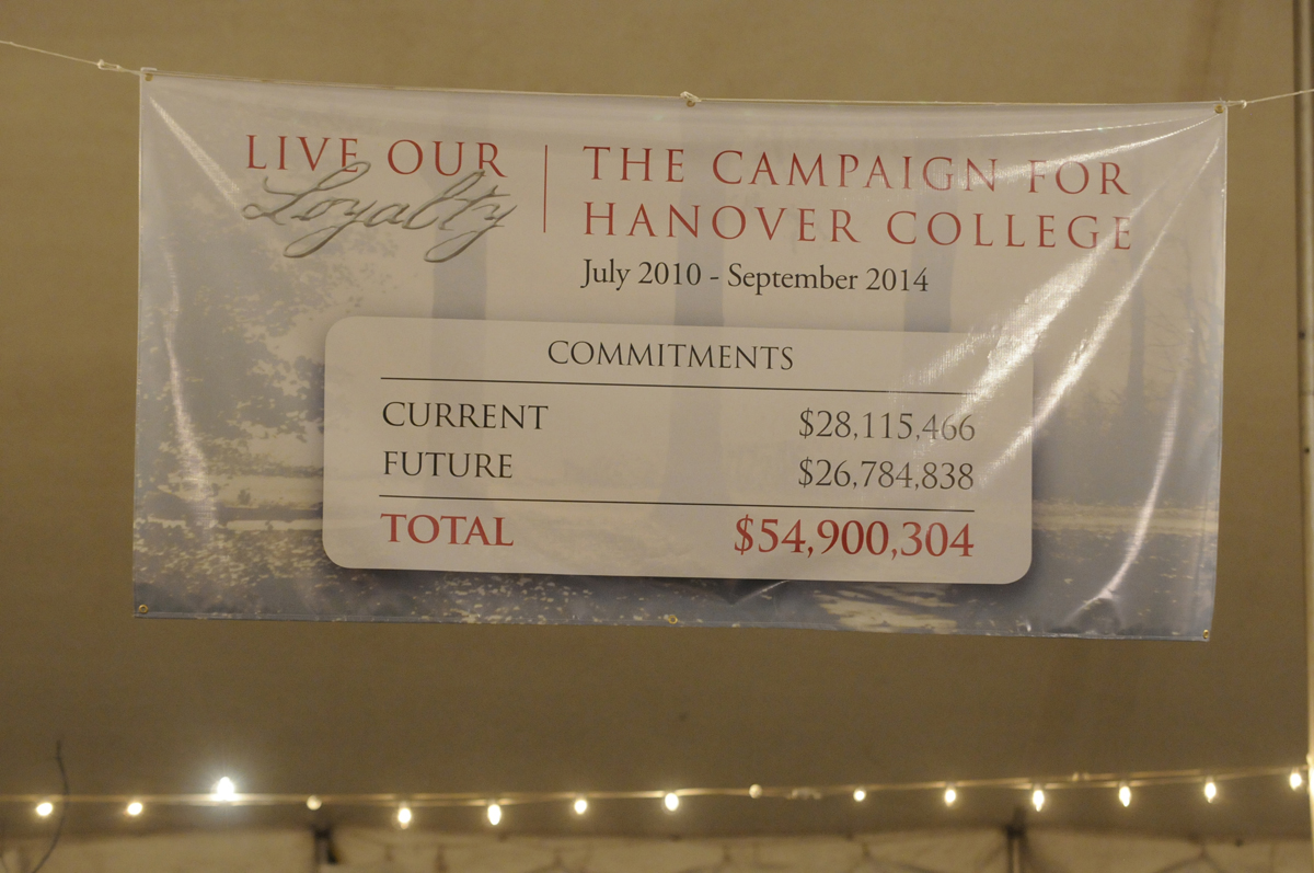Hanover College's Live Our Loyalty campaign brought in more than $50 million in gift assets.