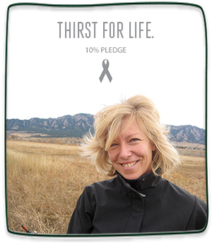 Thirst for Life: 10% Pledge for Cancer Wellness