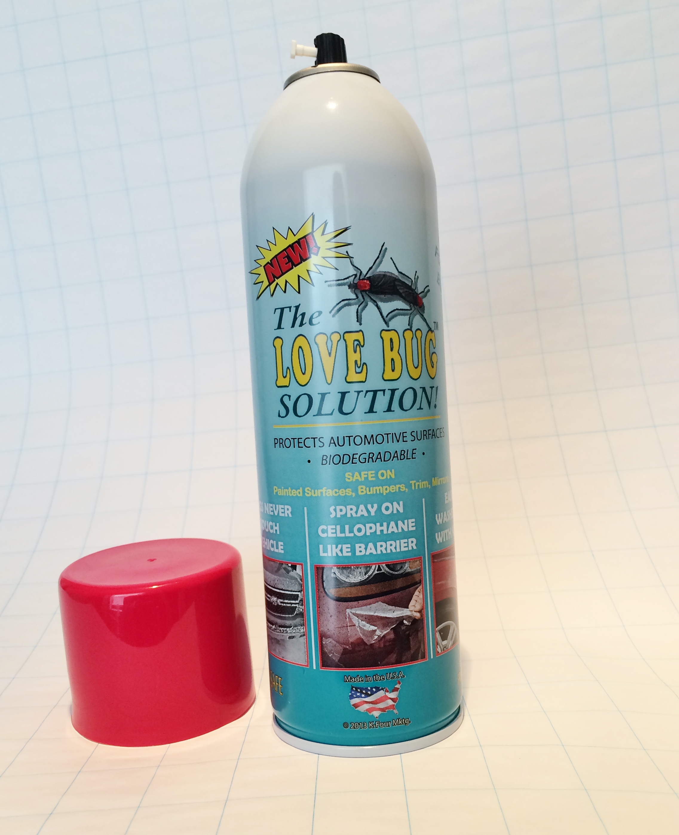 Protect your vehidle from bug damage with the Love Bug Solution