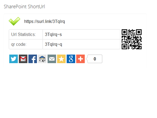 SharePoint ShortUrl App