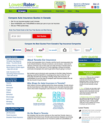 LowestRates.ca's New City Specific Auto Insurance Pages ...