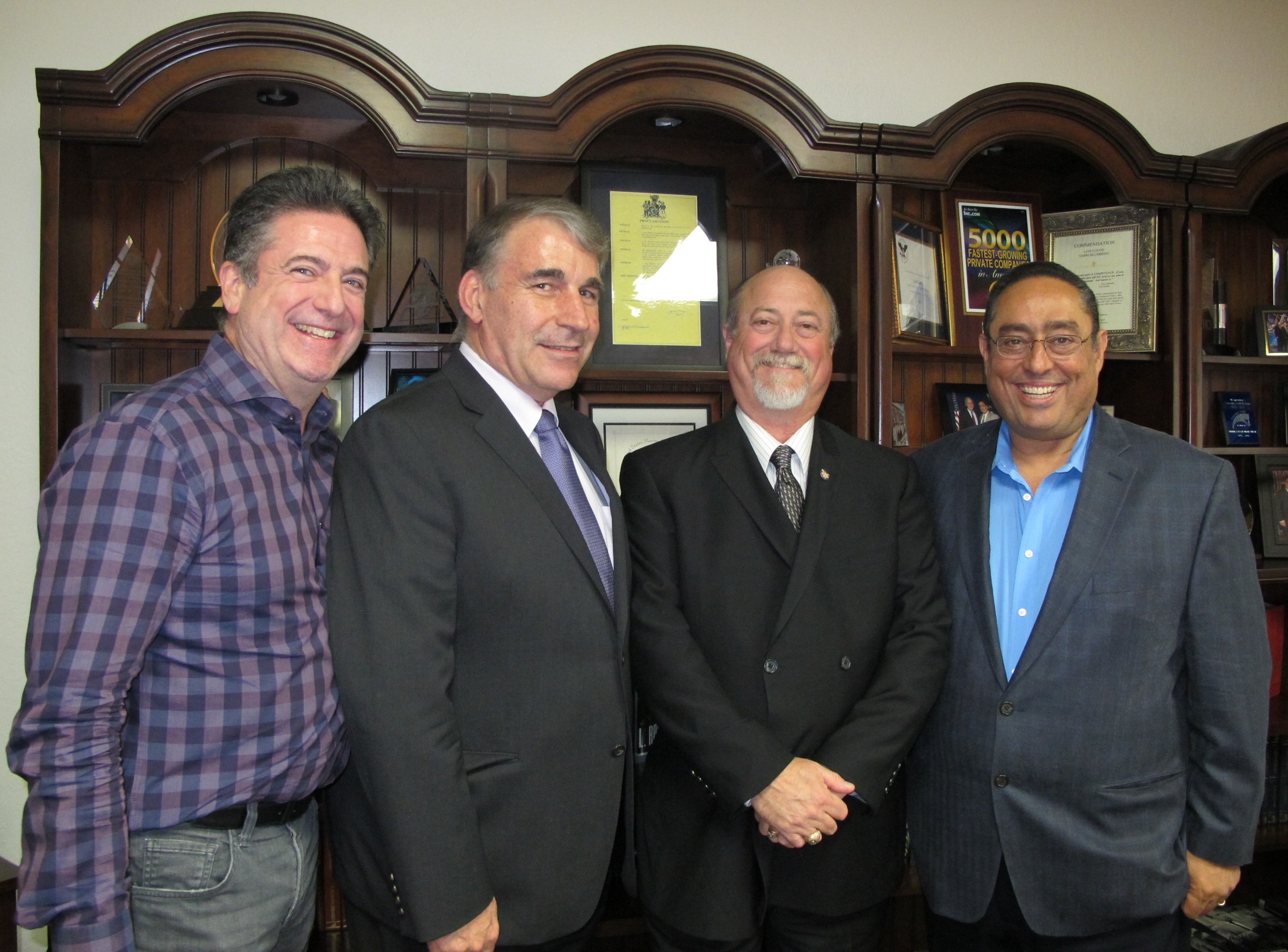 Patrick Clouden, Dave Meyer, John Redman and Luis Colón
