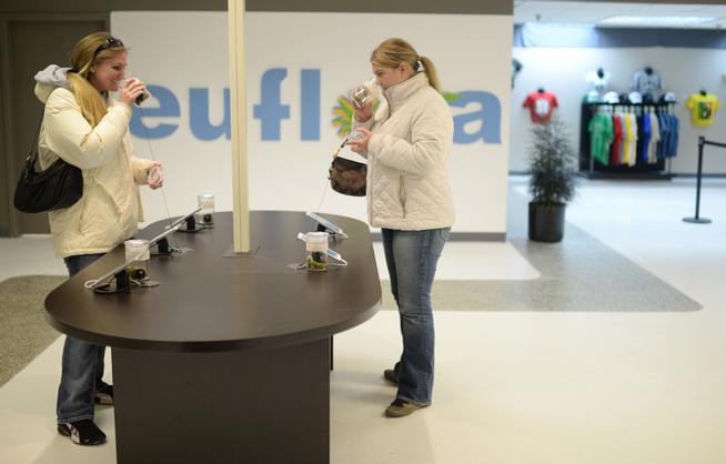 Euflora's dispensary at the 16th Street Mall in Denver