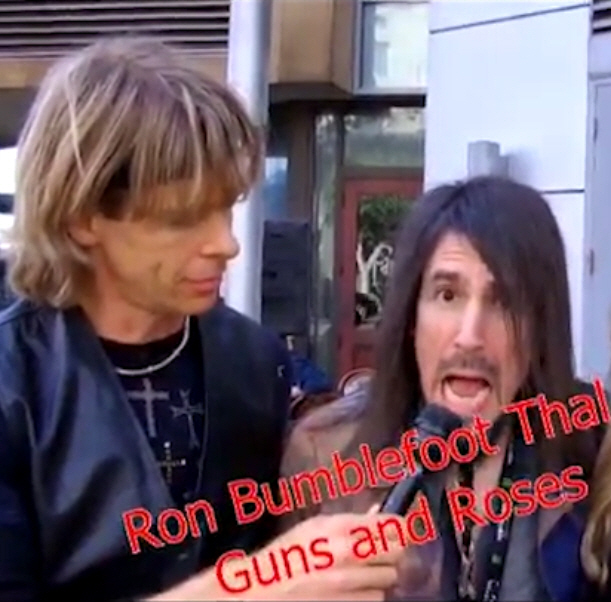 Heavy Metal Greg with Ron Bumblefoot of Guns N' Roses