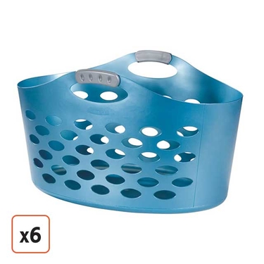 Rubbermaid® Flex'n Carry Laundry Basket - Pack of 6, $105.99