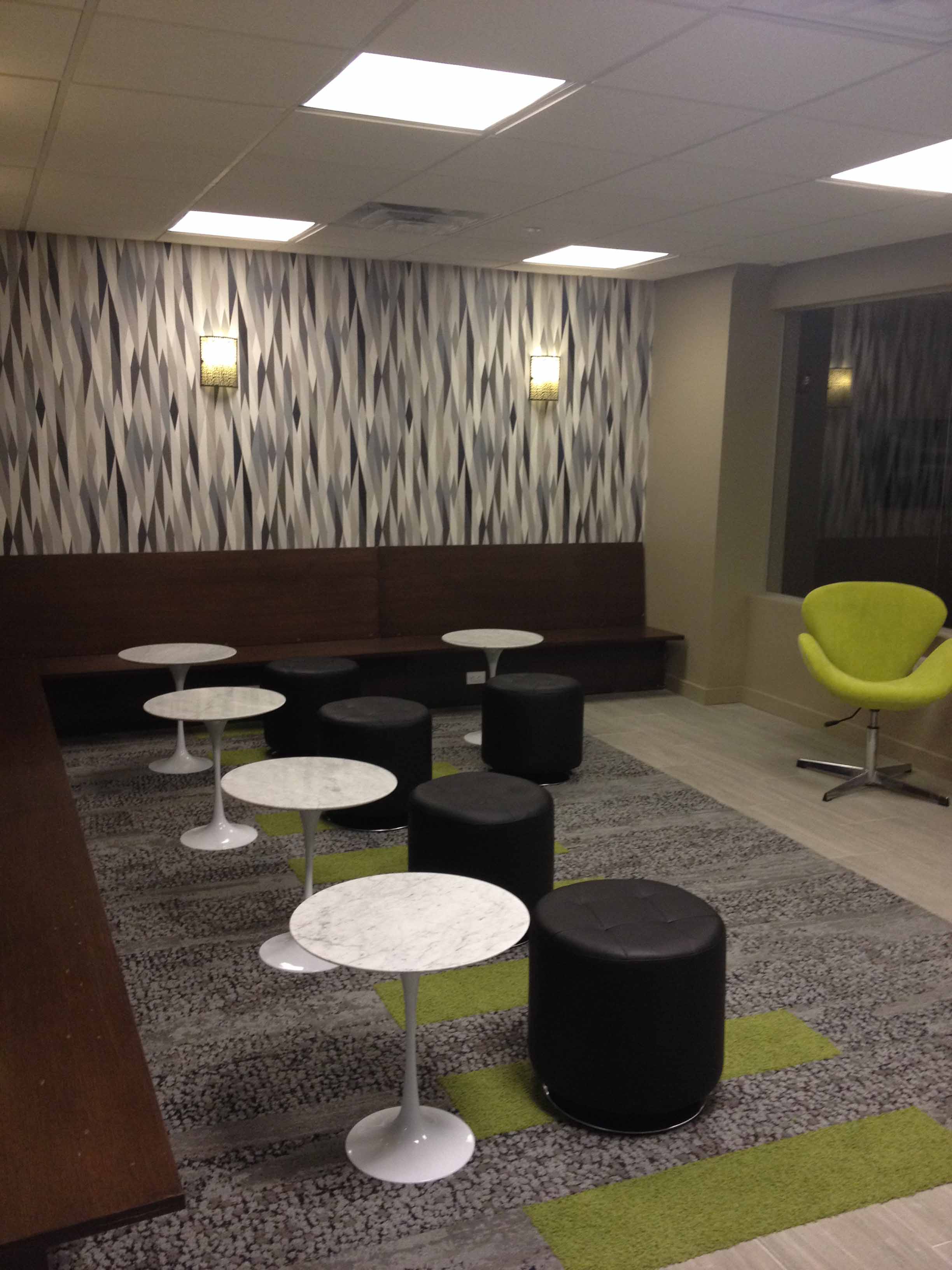 Another shot of the new dining area at NYC's 1760 Third Avenue Residence