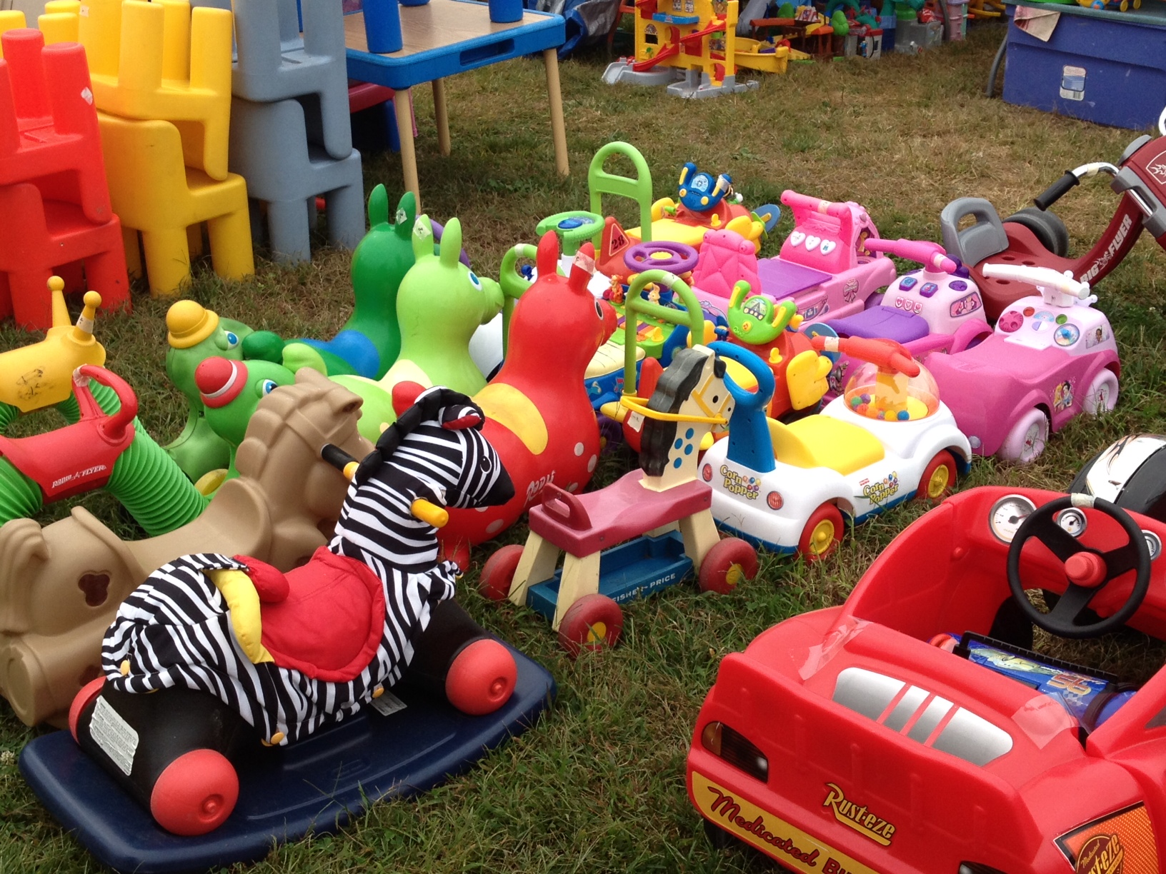 Toys for all age children at the VNA Rummage Sale October 2-4, 2015.