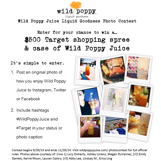 Wild Poppy Liquid Goodness Photo Contest