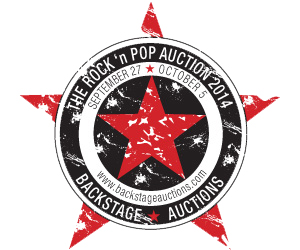 The 2014 Backstage Auctions Rock n Pop Auction