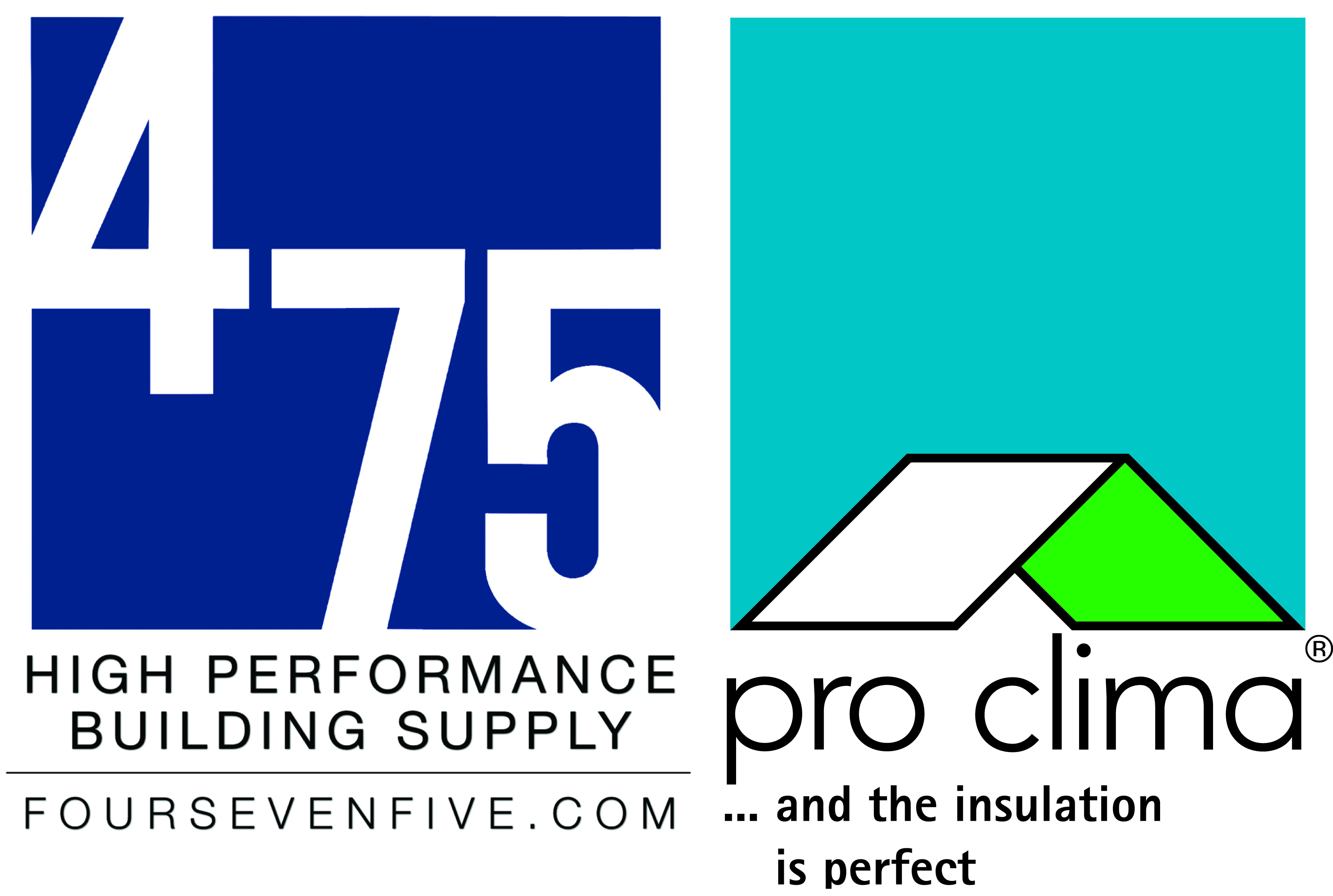 475 High Performance Building Supply is the North American distributor of Pro Clima products.