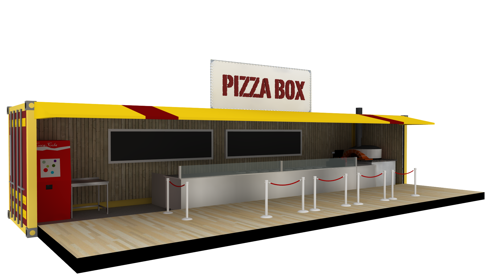 Container Concepts™ Pizza Box™ 40'