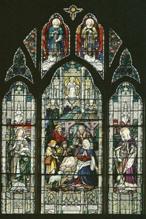 Nativity Window St. Matthew's Cathedral