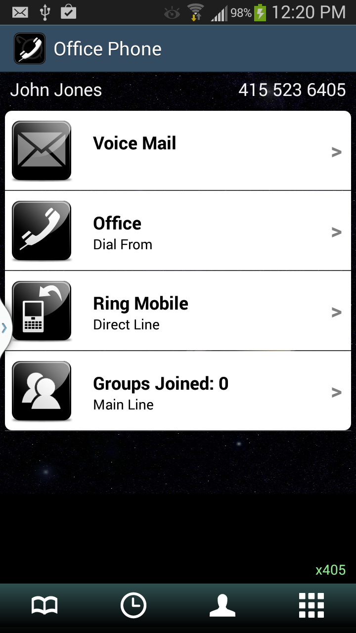 OnRelay's Office Phone app