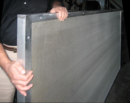 Industrial AllWeather Sound Panels stop sound (STC 32) as well as absorb it (NRC 1.00)