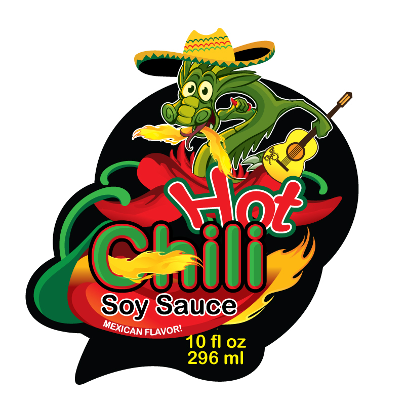Soyracha (tm) Hot Chili Soy Sauce Mexican Flavor