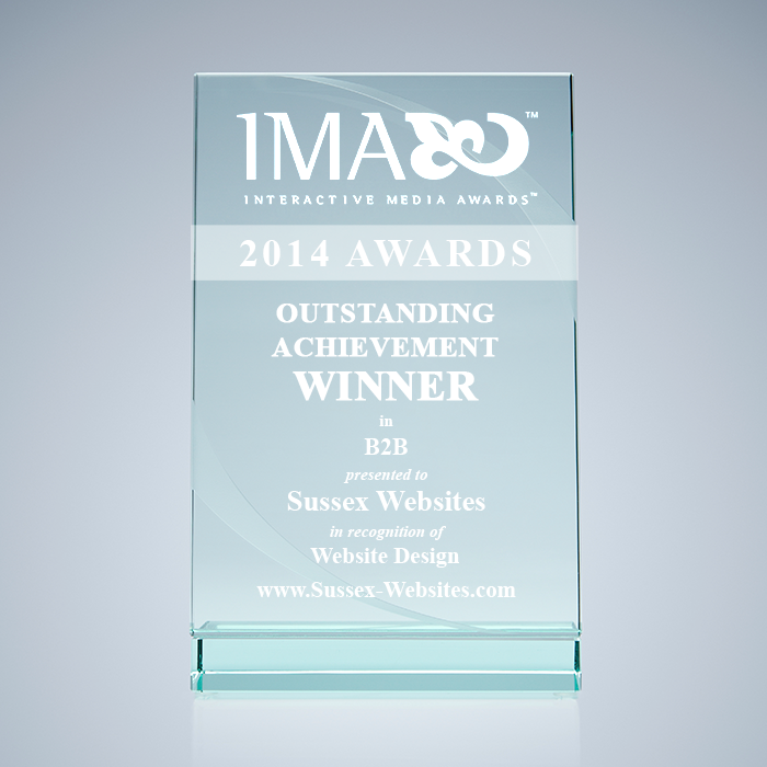 IMA Award B2B - Sussex Websites