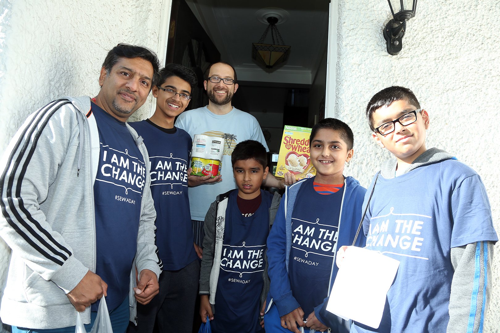 Sewa Day 2014, saw approximately 100,000 people donate their time in ‘selfless service’ with more than a third of volunteers collecting for food banks.