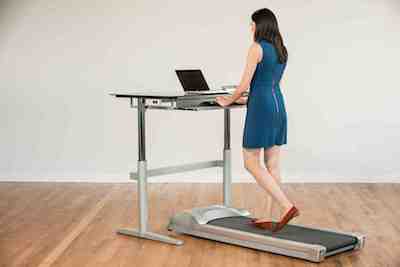 Rebel Desk and Treadmill