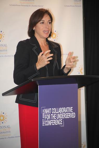 Karen B. DeSalvo, MD, MPH, MSc, National Coordinator for HIT at the Department of Health and Human Services