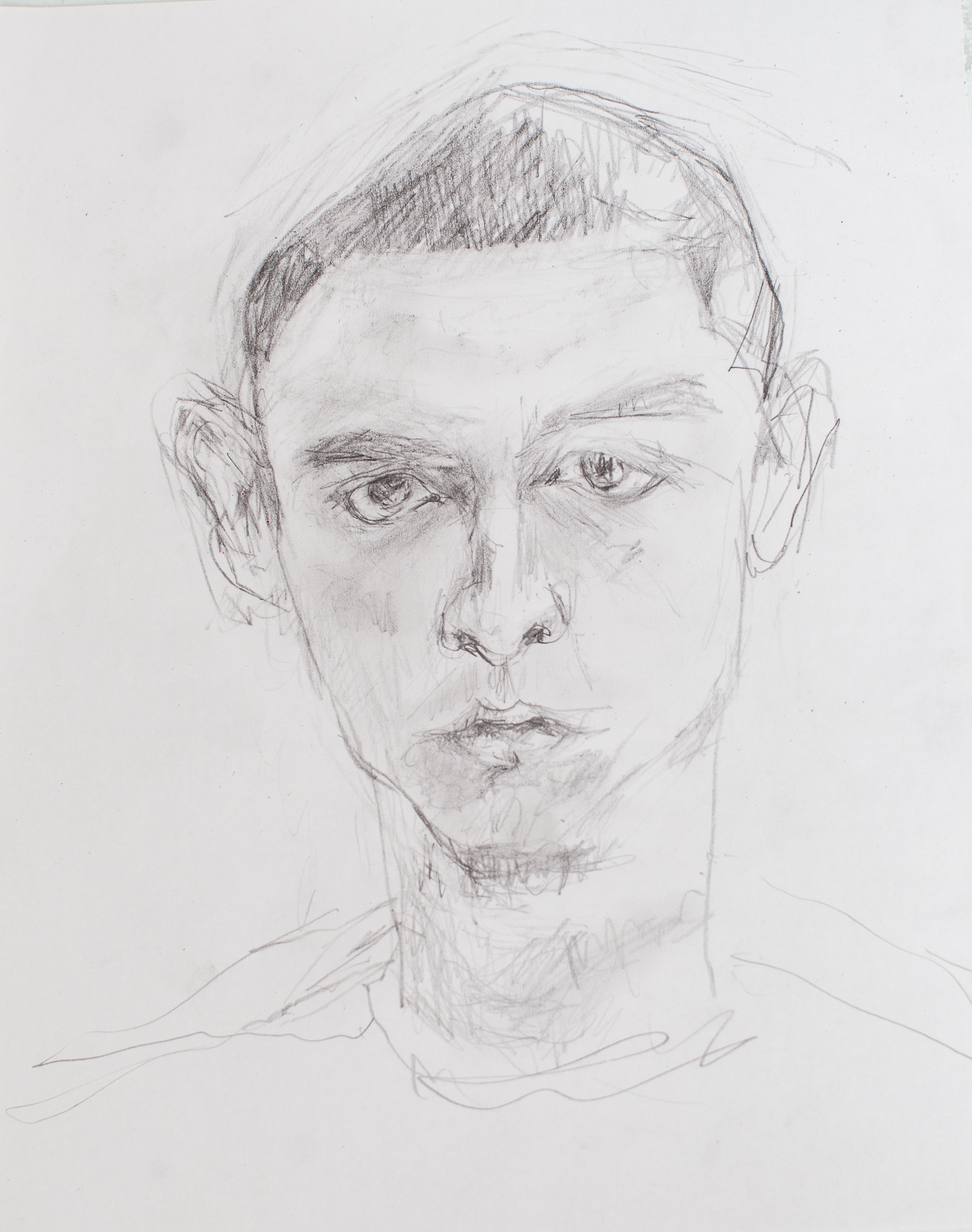 Drawing of Young Inmate