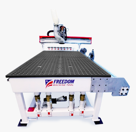 Freedom Machine Tool Patriot 4x8 CNC Router with Lathe Option