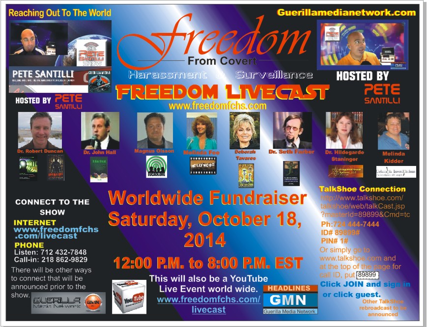 Freedom Livecast Poster