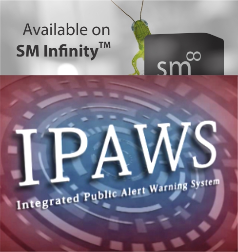 IPAWS available on SM Infinity Cloudware for Digital Signage