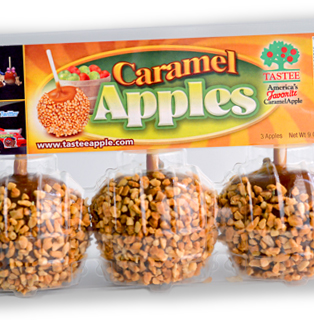 Bite into delicious, caramel apples from Tastee Apple, Inc.