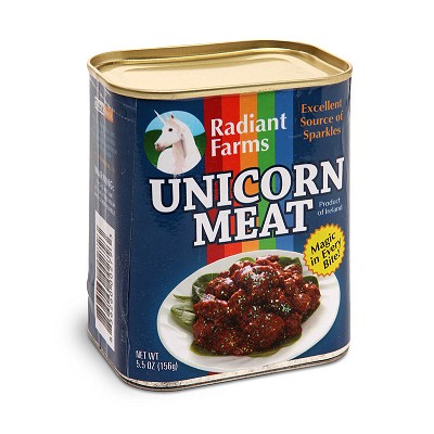 Canned Unicorn Meat from Stupid.com