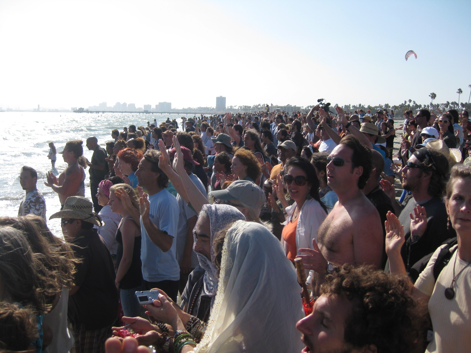 Thousands gather to Partake in Water Ceremony - Dr. Emoto