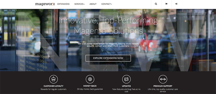 New MageWorx Website