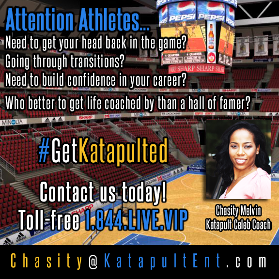 Chasity Melvin, Katapult Enterprises' "Sports, Transition & Confidence Coach"