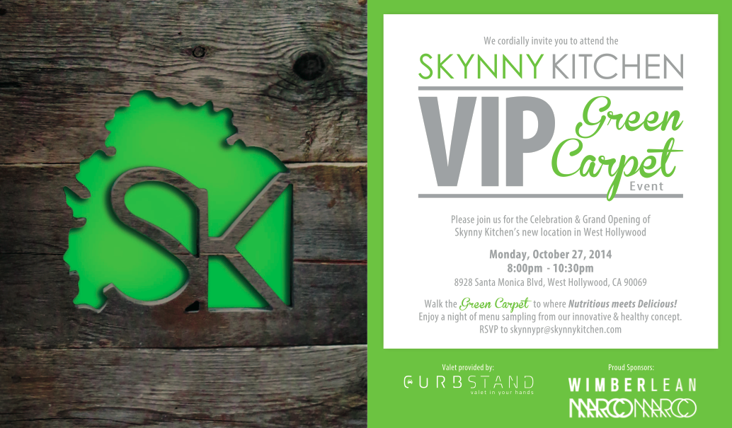 Skynny Kitchen VIP Invite