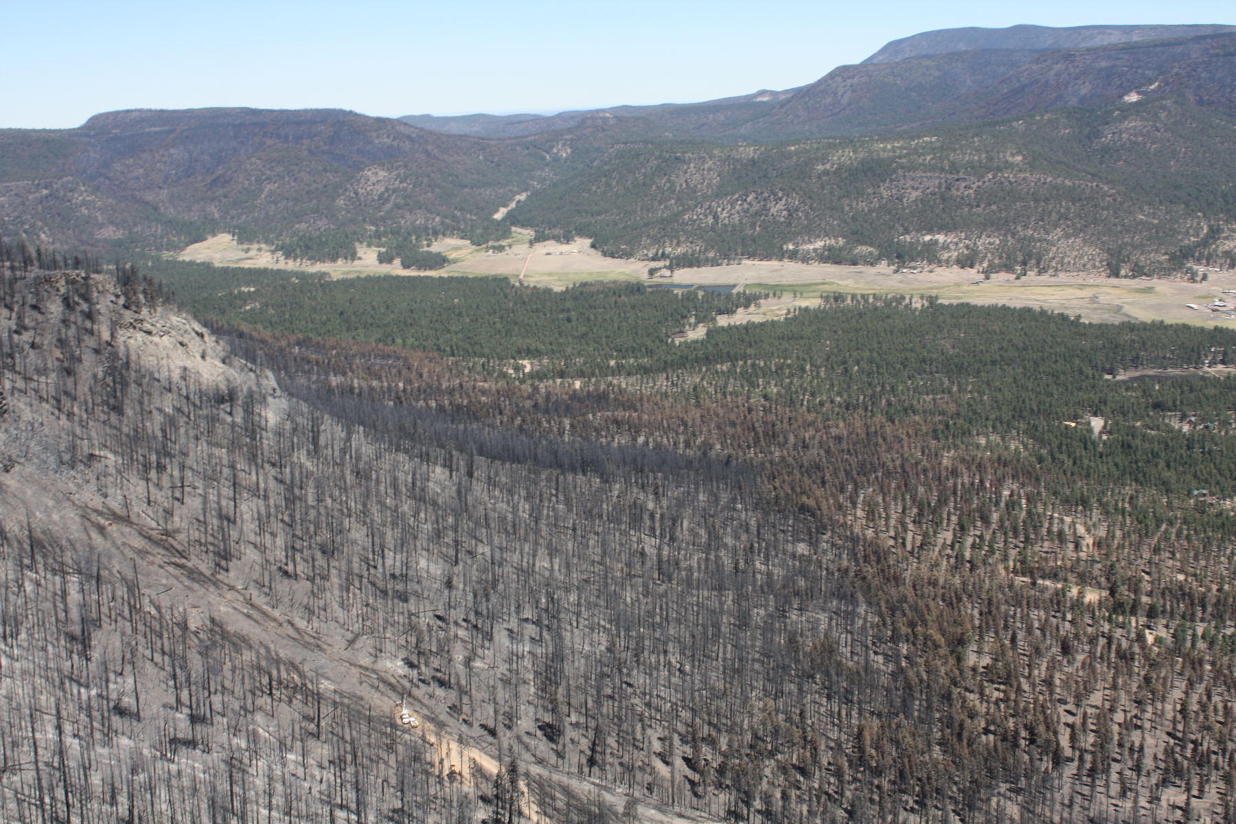 Forest Treatment Saved the Town of Alpine / Wallow Fire 2011