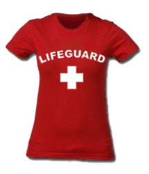 New Line of Women’s Lifeguard T-Shirts and Tank Tops Now Offered by ...