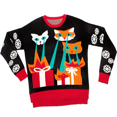 Laser Cat-Zillas Sweater from Stupid.com