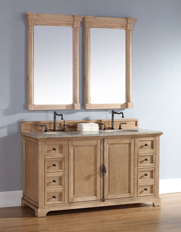Homethangs Com Has Introduced A Guide To Unfinished Solid Wood Bathroom Vanities From James Martin Furniture - 48 Bathroom Vanity Sink Base In Unfinished Oak