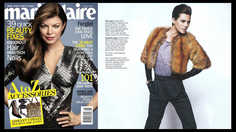 Donna Salyers' Fabulous-Furs Featured in Top Fashion Magazines
