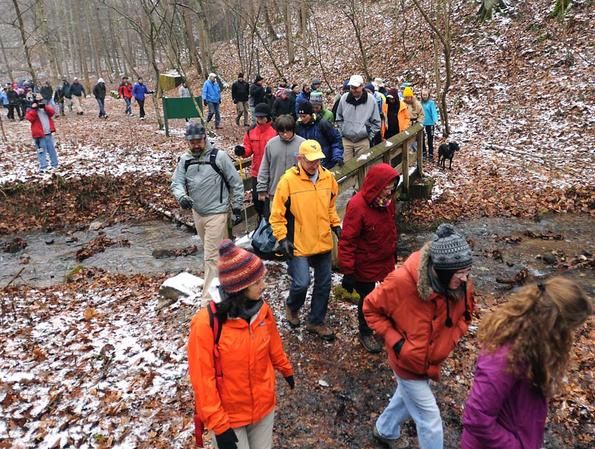 Kanawha State Forest and at least three other West Virginia State Parks areas will participate in First Day Hikes Jan. 1, 2015.