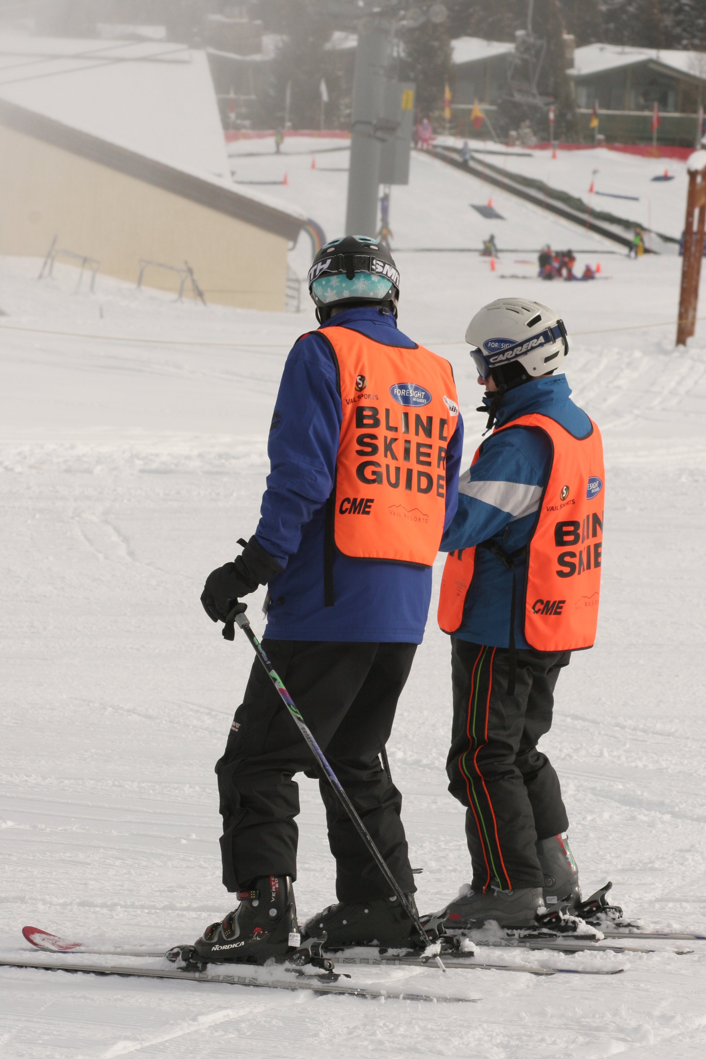 The Daniels Fund grant will also aid Foresight in recruiting more volunteers to work as guides. (photo by Foresight Ski Guides)